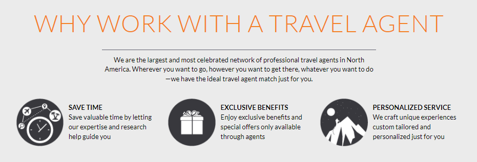 Why work with a travel agent
