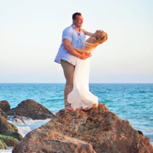 Malibu beach elopement