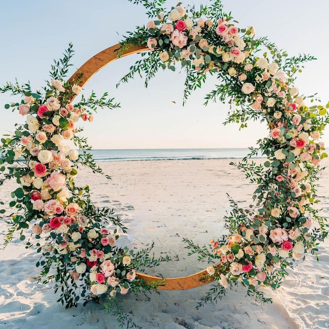 Malibu beach elopement by Veronica Pranzo Events