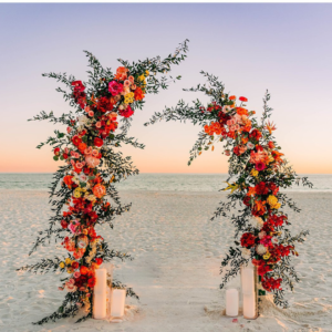 Whispering waves beach elopements in los Angeles