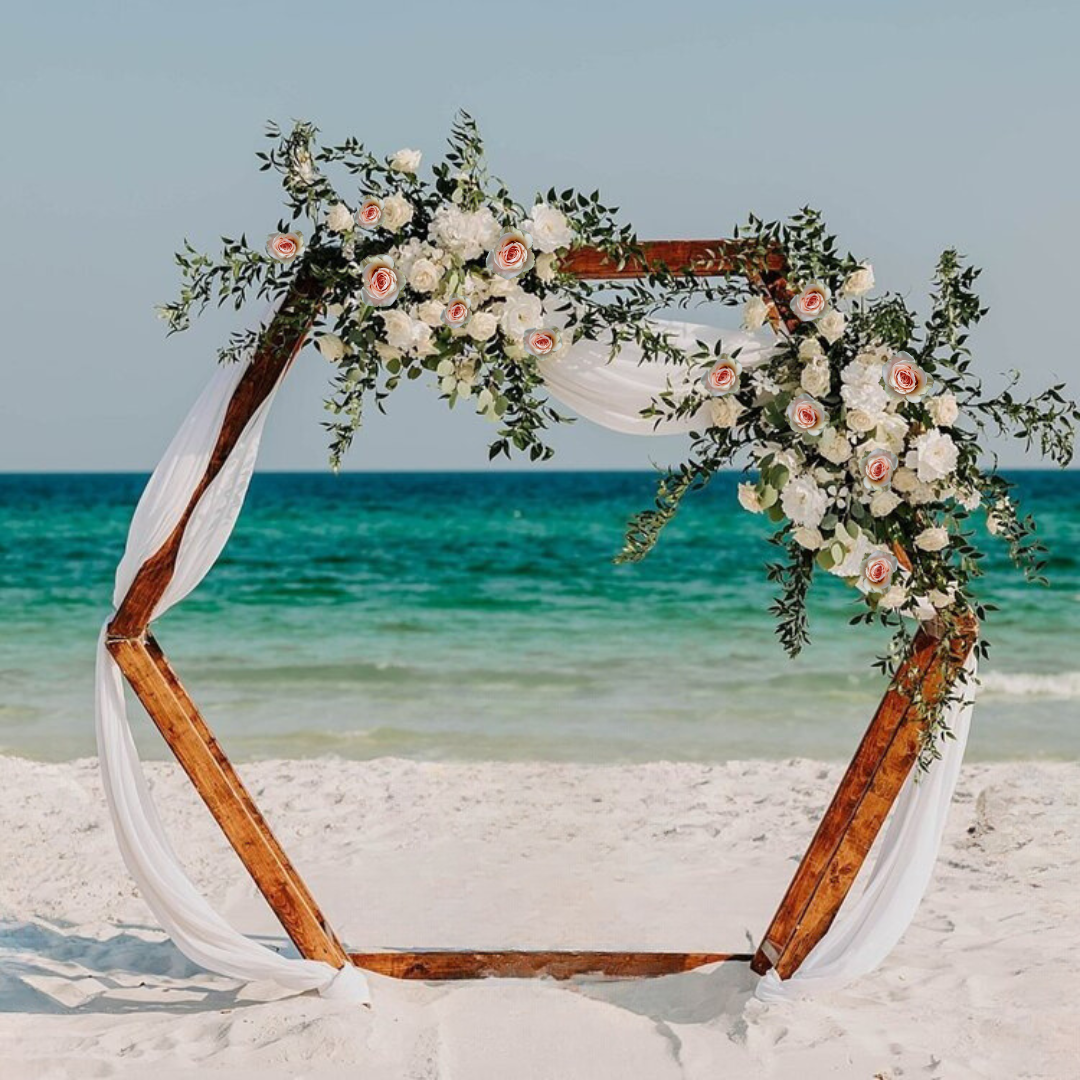 Beach weddings by veronica Pranzos events